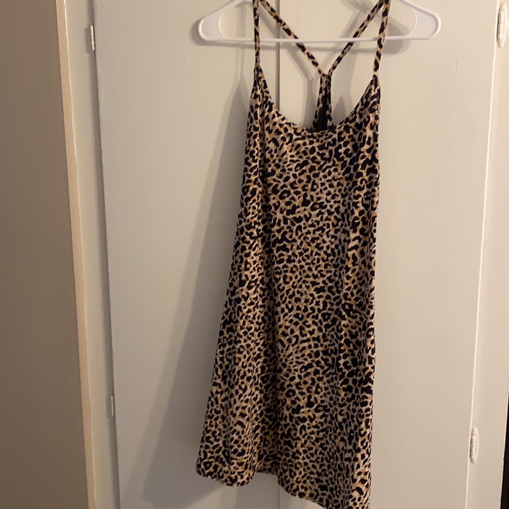 Leopard outdoor voices doing things dress